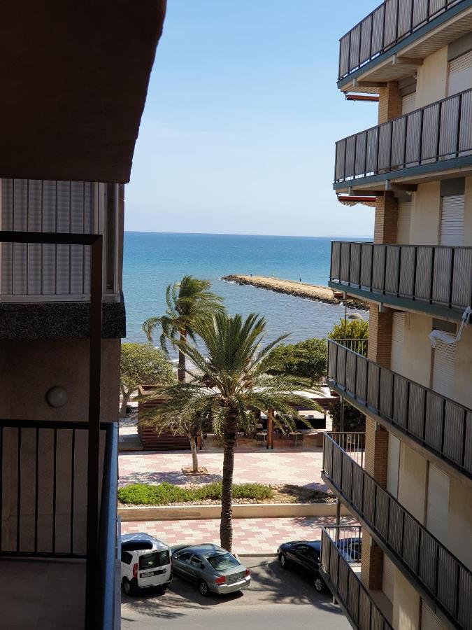 Beautiful Flat With Sea View And Sound Of The Surf Apartment Санта Пола Екстериор снимка